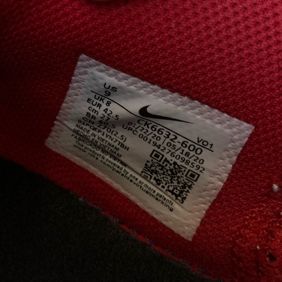 Red Nike Kolbe Momba Fury’s - Picture 6 of 6